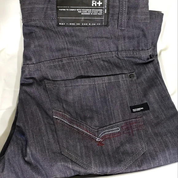 Rocawear R+, original fit men's jeans. 40x32,NWOT, cool Y2K vibe - Picture 14 of 14
